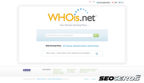 whois.net desktop förhandsvisning