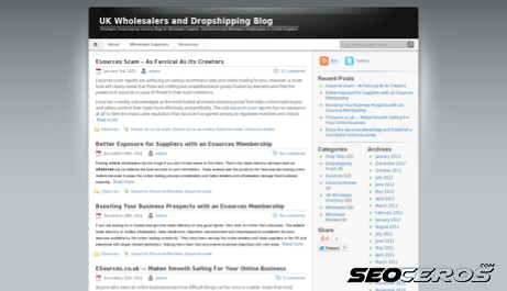 wholesaleweb.co.uk desktop vista previa