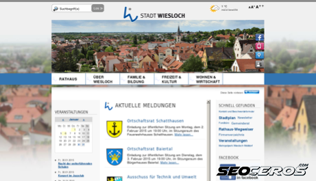 wiesloch.de desktop előnézeti kép
