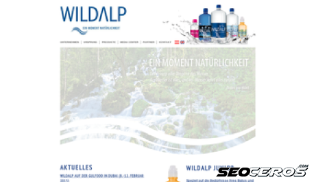 wildalp.at desktop előnézeti kép