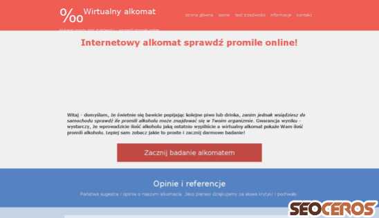 wirtualny-alkomat.bimber.net.pl desktop előnézeti kép