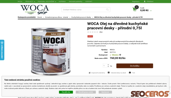 woca-shop.cz/woca-olej-na-drevene-kuchynske-pracovni-desky-prirodni desktop 미리보기