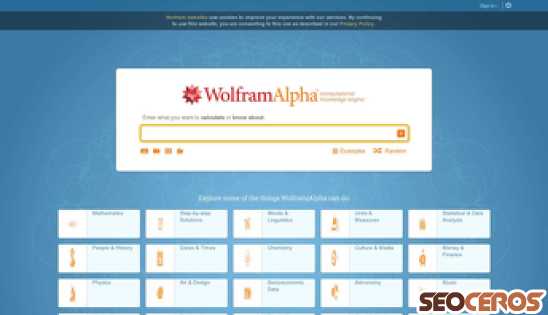 wolframalpha.com desktop previzualizare