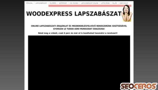woodexpress.hu desktop Vorschau