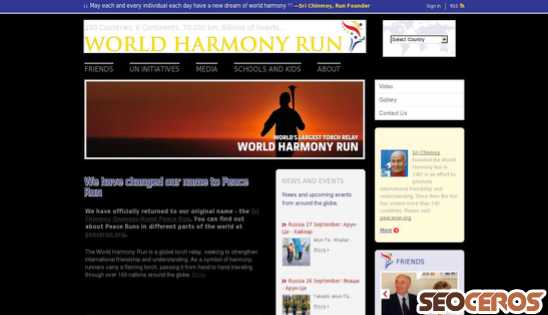 worldharmonyrun.org desktop previzualizare