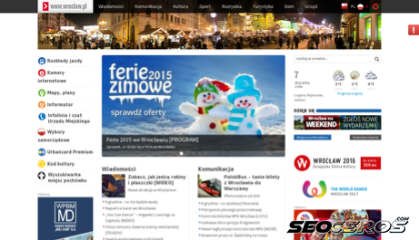 wroclaw.pl desktop förhandsvisning