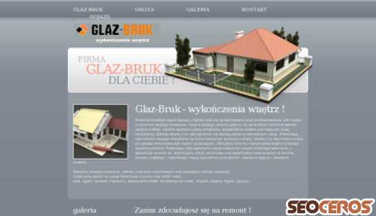 wykonczeniawnetrz-glazbruk.net desktop náhľad obrázku