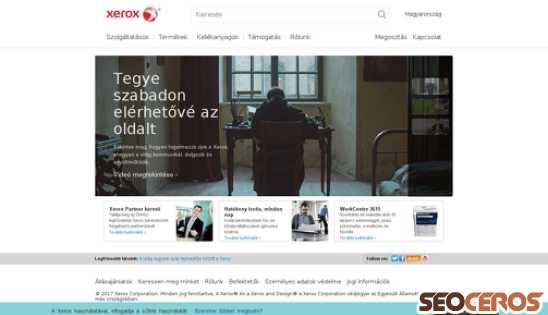 xerox.hu desktop előnézeti kép