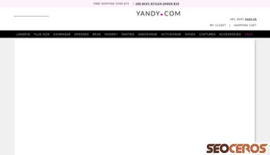 yandy.com desktop förhandsvisning