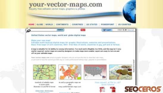 your-vector-maps.com desktop Vista previa