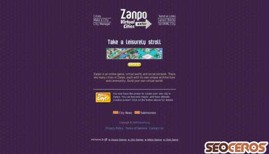 zanpo.com desktop előnézeti kép