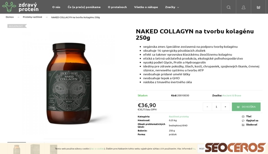 zdravyprotein.sk/ancient-brave-naked-body-collagyn desktop náhled obrázku