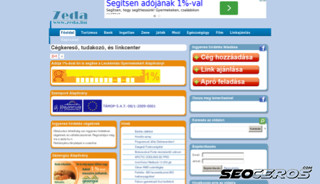 zeda.hu desktop vista previa