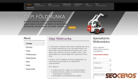 zemi-foldmunka.hu desktop előnézeti kép