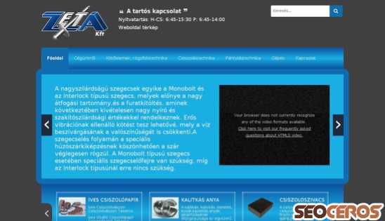 zetakft.hu desktop előnézeti kép