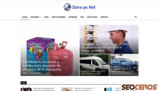 ziare-pe-net.ro desktop förhandsvisning