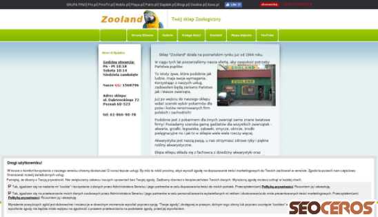 zooland.prv.pl desktop előnézeti kép