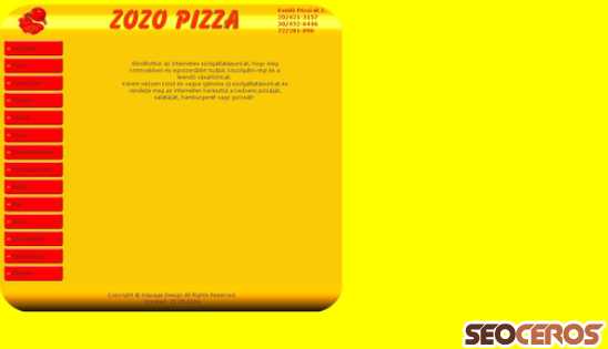 zozopizza.hu desktop förhandsvisning