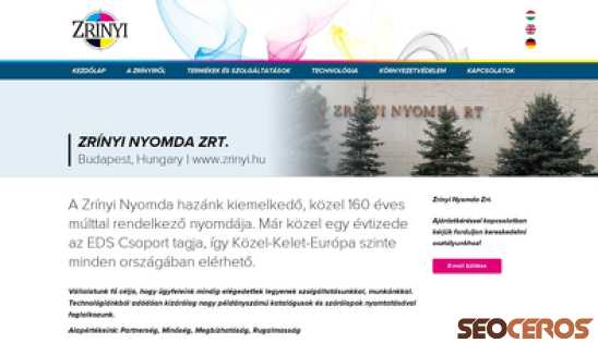 zrinyi.hu desktop előnézeti kép