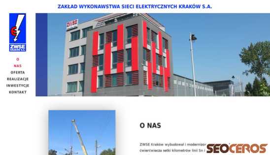 zwse.com.pl desktop förhandsvisning