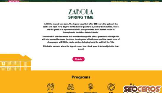 zabolaspringtime.com desktop förhandsvisning