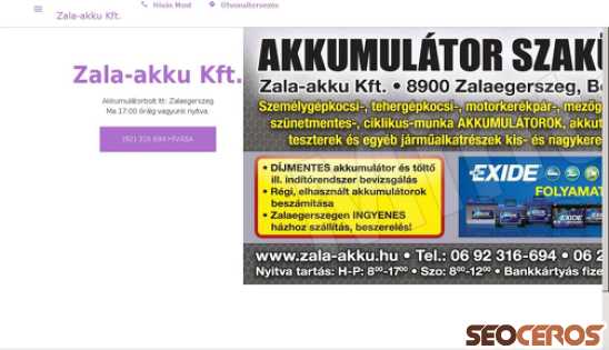zala-akku.business.site desktop előnézeti kép
