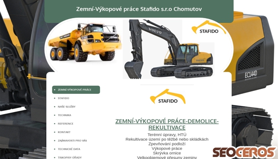stafido.cz desktop előnézeti kép