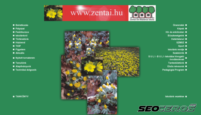 zentai.hu desktop náhľad obrázku