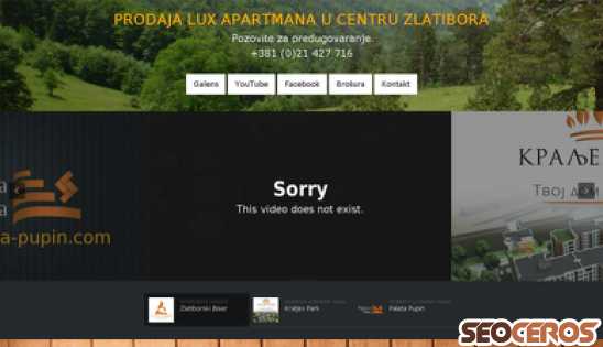 zlatiborski-biser.com desktop förhandsvisning