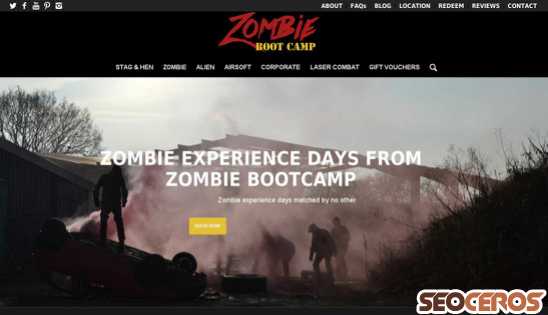zombiebootcamp.co.uk/zombie-experience-droitwich desktop náhled obrázku