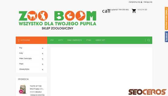 zooboom.pl desktop náhľad obrázku