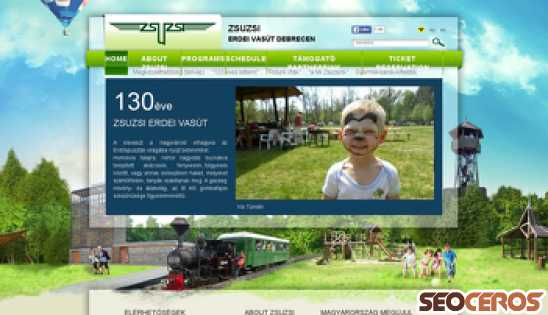 zsuzsivasut.hu desktop előnézeti kép