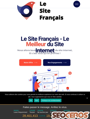 2020.le-site-francais.fr tablet förhandsvisning