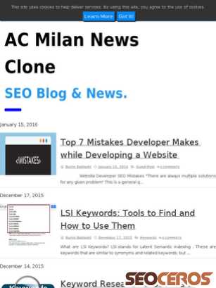 acmilan-news-clone.blogspot.com tablet előnézeti kép