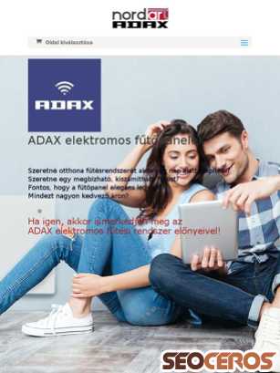 adax.hu tablet előnézeti kép