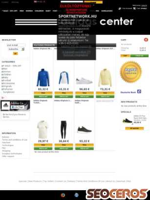 adidascenter.com tablet náhľad obrázku