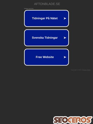 aftonblade.se tablet előnézeti kép