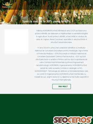 agrobion.info tablet förhandsvisning