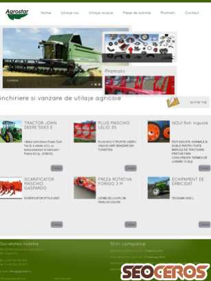 agrostar.ro tablet preview