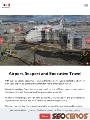 airporttaxissouthampton.com/index.html tablet preview
