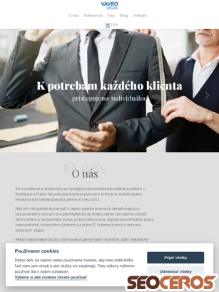 ak-vavro.com tablet náhled obrázku