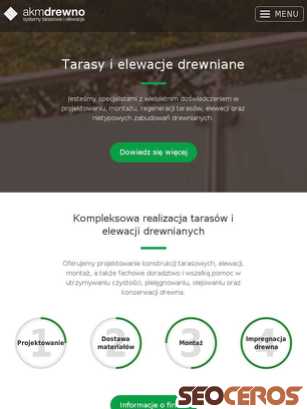 akmdrewno.pl tablet förhandsvisning