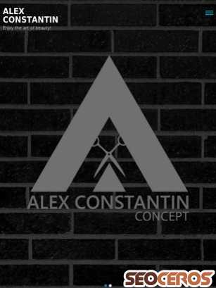 alex-constantin.ro tablet náhled obrázku