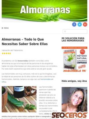 almorranas.net tablet náhľad obrázku