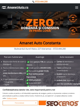 amanetauto.ro/amanet-auto-constanta tablet előnézeti kép