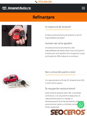 amanetauto.ro/refinantare tablet förhandsvisning
