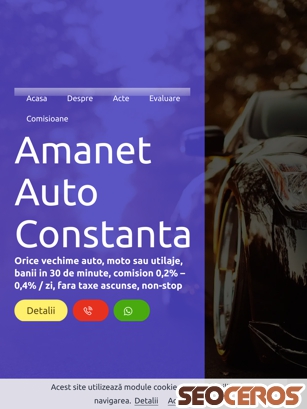 amanetautoconstanta.ro tablet preview