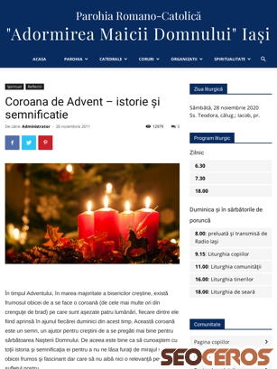 amdis.ro/2011/11/26/coroana-de-advent-istorie-si-semnificatie tablet प्रीव्यू 