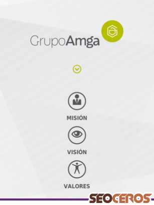 amga.mx tablet preview