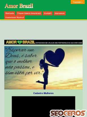 amorbrazil.world/cadastro-mulheres tablet preview